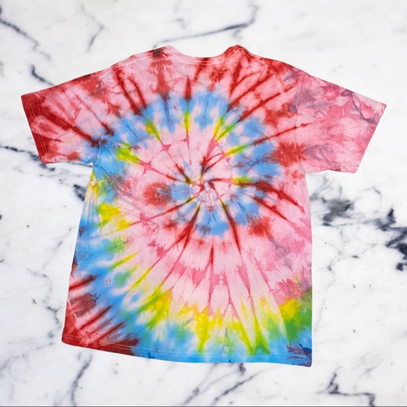Run DMC Tie Dye Spiral Tee - Picture 2 of 12